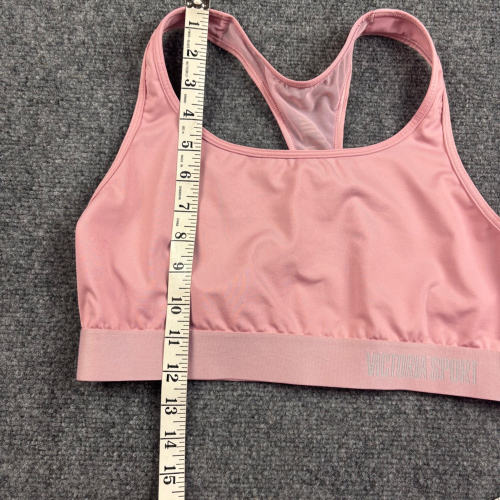 VICTORIA SPORT The Player by Victoria’s Secret Pink Racerback Sport Bra size: XL - Picture 4 of 7